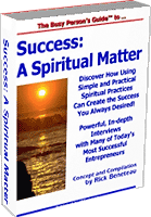 Success: A Spiritual Matter